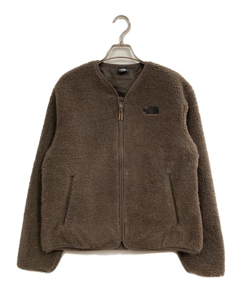 THE NORTH FACE（ザ ノース フェイス）THE NORTH FACE (ザ ノース フェイス) フリースカーディガン ブラウン サイズ:M/90の古着・服飾アイテム