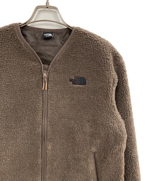 THE NORTH FACE（ザ ノース フェイス）THE NORTH FACE (ザ ノース フェイス) フリースカーディガン ブラウン サイズ:M/90の古着・服飾アイテム