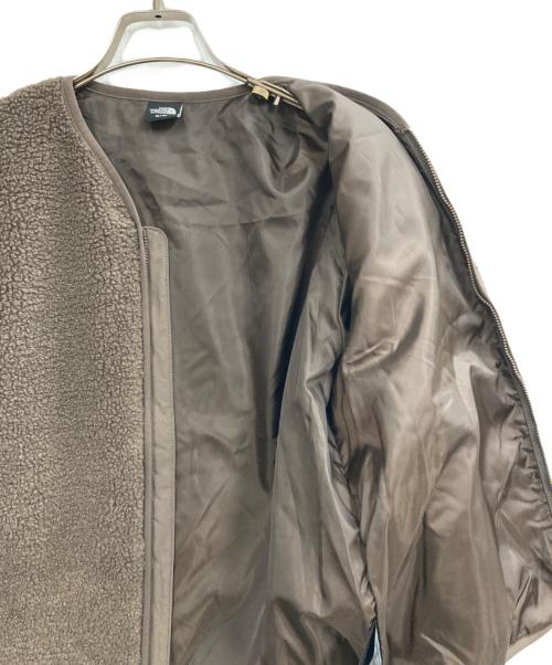 THE NORTH FACE（ザ ノース フェイス）THE NORTH FACE (ザ ノース フェイス) フリースカーディガン ブラウン サイズ:M/90の古着・服飾アイテム