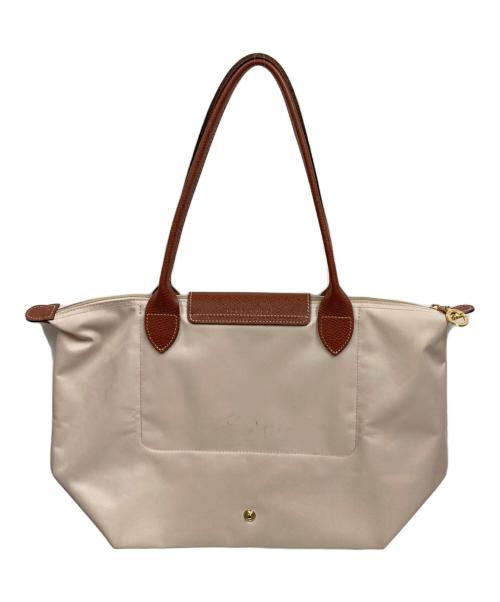 LONGCHAMP（ロンシャン）LONGCHAMP (ロンシャン) ル プリアージュ® オリジナル M ショルダーバッグ ベージュの古着・服飾アイテム