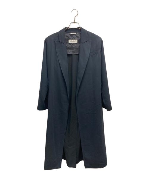 MaxMara（マックスマーラ）MaxMara (マックスマーラ) ガウンコート ネイビー サイズ:36の古着・服飾アイテム