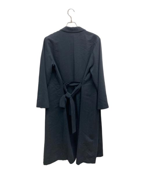 MaxMara（マックスマーラ）MaxMara (マックスマーラ) ガウンコート ネイビー サイズ:36の古着・服飾アイテム
