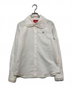 Vivienne Westwood RED LABELヴィヴィアンウエストウッドレッドレーベル）の古着「レース装飾シャツ」｜ホワイト