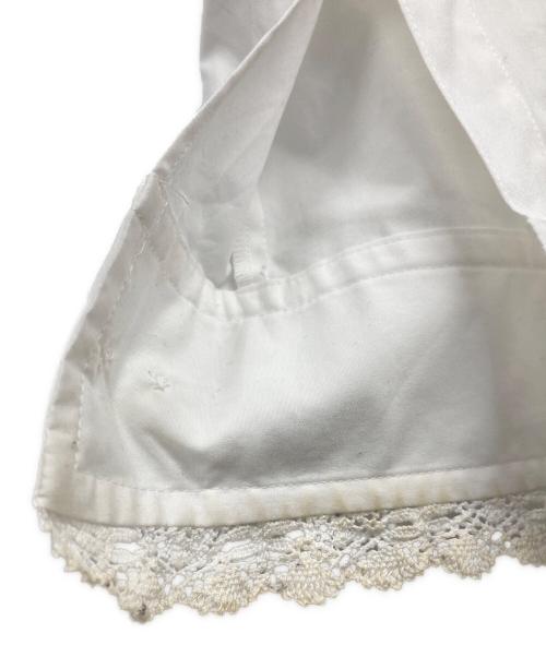 Vivienne Westwood RED LABEL（ヴィヴィアンウエストウッドレッドレーベル）Vivienne Westwood RED LABEL (ヴィヴィアンウエストウッドレッドレーベル) レース装飾シャツ ホワイト サイズ:01の古着・服飾アイテム