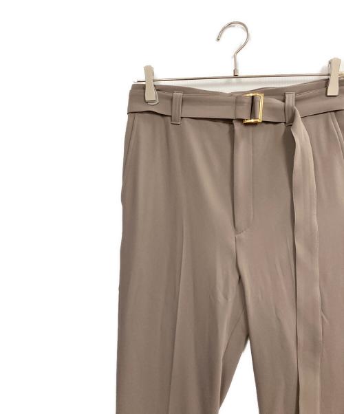 CULLNI（クルニ）CULLNI (クルニ) Double Satin Slacks Pants ベージュ サイズ:1の古着・服飾アイテム