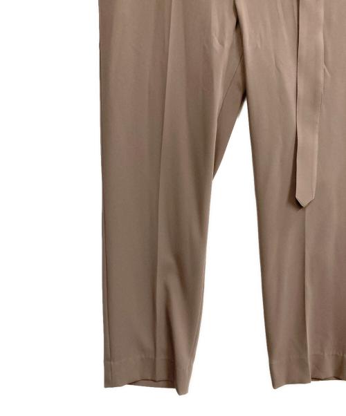 CULLNI（クルニ）CULLNI (クルニ) Double Satin Slacks Pants ベージュ サイズ:1の古着・服飾アイテム
