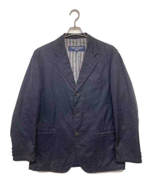 COMME des GARCONS HOMME（コムデギャルソン オム）COMME des GARCONS HOMME (コムデギャルソン オム) 3Bジャケット ネイビー サイズ:Lの古着・服飾アイテム