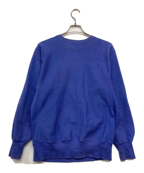 Champion REVERSE WEAVE（チャンピオン リバース ウィーブ）Champion REVERSE WEAVE (チャンピオン リバース ウィーブ) ラバープリントスウェット ラベンダー サイズ:Lの古着・服飾アイテム
