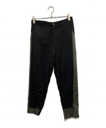 Sise（シセ）の古着「WIDE FLAME PANTS」｜ブラック