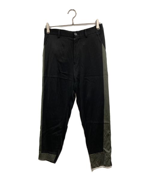 Sise（シセ）Sise (シセ) WIDE FLAME PANTS ブラック サイズ:1の古着・服飾アイテム