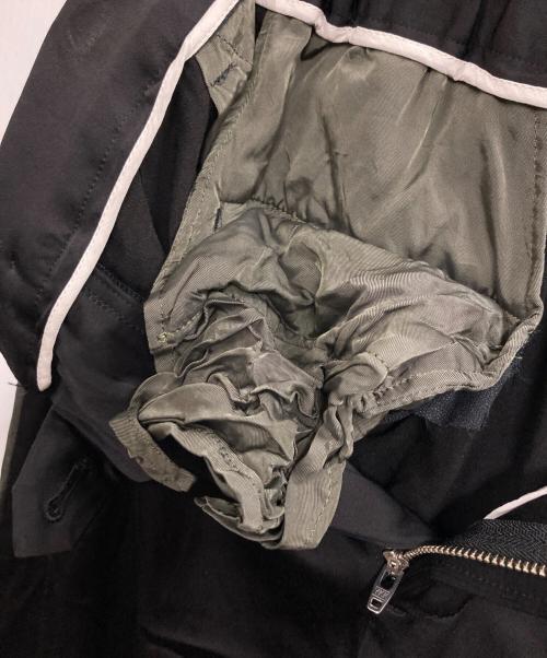 Sise（シセ）Sise (シセ) WIDE FLAME PANTS ブラック サイズ:1の古着・服飾アイテム