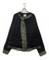 Sise（シセ）の古着「レーヨンテーラードジャケット」｜ブラック×カーキ