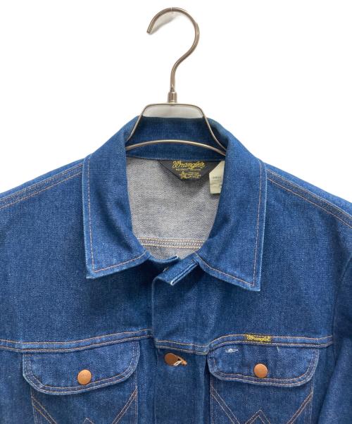 Wrangler（ラングラー）Wrangler (ラングラー) 14ozデニムジャケット ネイビー サイズ:40の古着・服飾アイテム