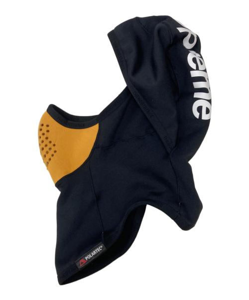 SUPREME（シュプリーム）Supreme (シュプリーム) THE NORTH FACE (ザ ノース フェイス) RTG Balaclava ブラック×イエローの古着・服飾アイテム