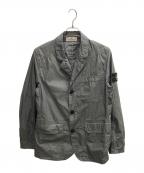 STONE ISLANDストーンアイランド）の古着「MUSSOLA WATRO OVER SHIRTS」｜グレー