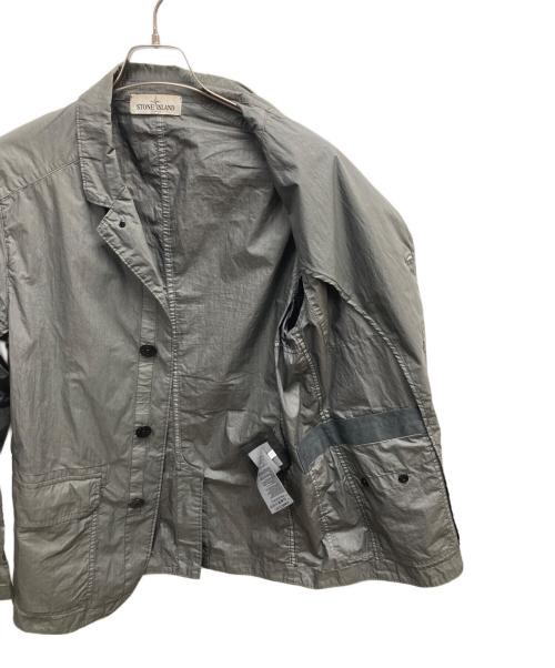 STONE ISLAND（ストーンアイランド）STONE ISLAND (ストーンアイランド) MUSSOLA WATRO OVER SHIRTS グレー サイズ:Lの古着・服飾アイテム