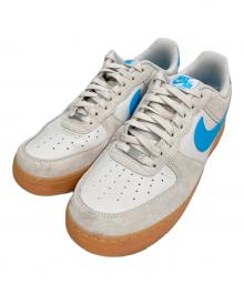 NIKE（ナイキ）の古着「Air Force 1 Low '07 LV8 "Phantom/Baltic Blue"」｜アイボリー×ブルー