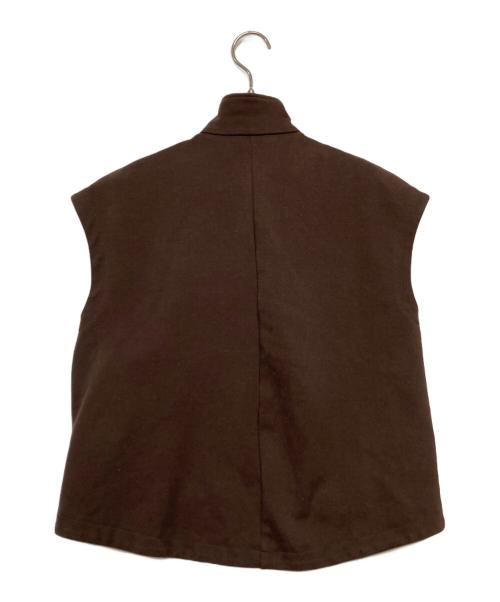LOUNIE（ルーニー）LOUNIE (ルーニー) ハーフジップカットソーセットアップ ブラウン サイズ:36の古着・服飾アイテム