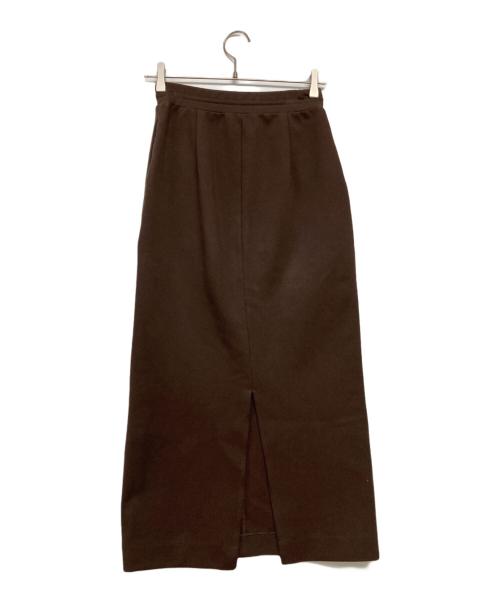 LOUNIE（ルーニー）LOUNIE (ルーニー) ハーフジップカットソーセットアップ ブラウン サイズ:36の古着・服飾アイテム