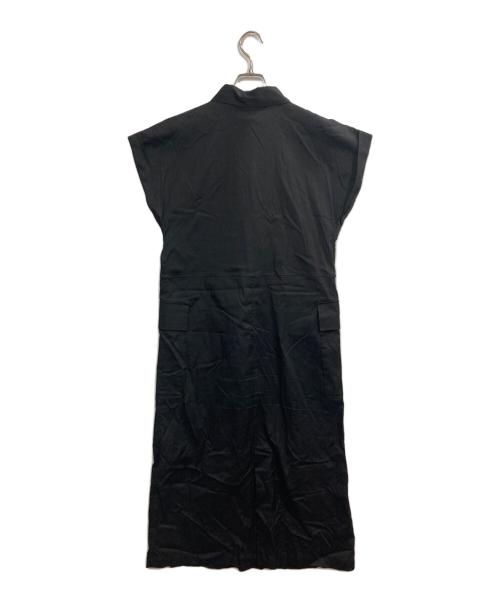 LACOSTE（ラコステ）LACOSTE (ラコステ) キモノスリーブシャツドレス ブラック サイズ:36の古着・服飾アイテム