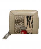 GALLIANOガリアーノ）の古着「2つ折り財布」｜ベージュ