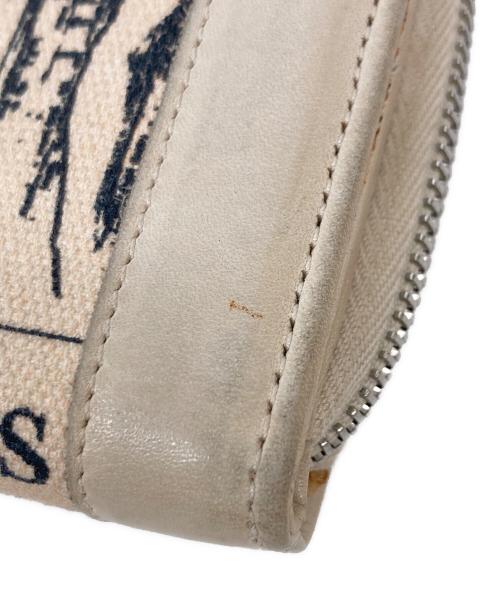 GALLIANO（ガリアーノ）GALLIANO (ガリアーノ) 2つ折り財布 ベージュの古着・服飾アイテム