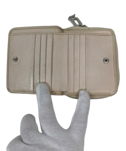 GALLIANO（ガリアーノ）GALLIANO (ガリアーノ) 2つ折り財布 ベージュの古着・服飾アイテム