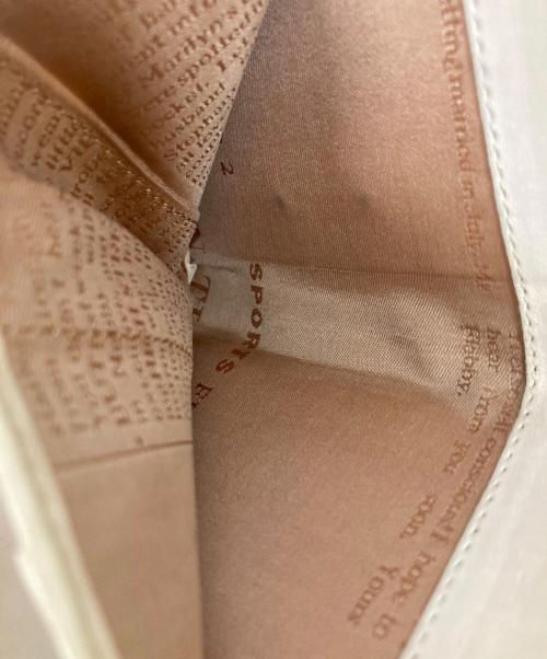 GALLIANO（ガリアーノ）GALLIANO (ガリアーノ) 2つ折り財布 ベージュの古着・服飾アイテム