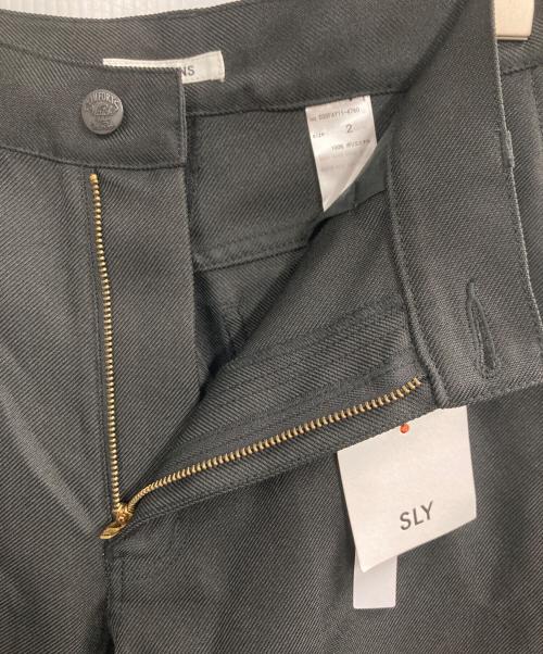 SLY（スライ）SLY (スライ) STA-PRE JW C／P STRAIGHT-E ブラック サイズ:2の古着・服飾アイテム