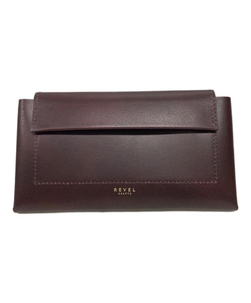 REVEL（レヴェル）REVEL (レヴェル) EST OIL 長財布 ブラウンの古着・服飾アイテム