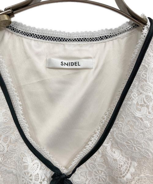 Snidel（スナイデル）Snidel (スナイデル) ノースリーブブラウス ホワイト サイズ:FREEの古着・服飾アイテム