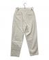 kagure (カグレ) コットンイージーパンツ ホワイト サイズ:Free：8000円