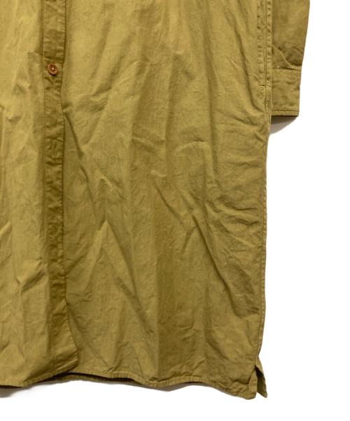 MHL（エムエイチエル）MHL (エムエイチエル) シャツワンピース カーキ サイズ:１の古着・服飾アイテム