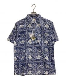 reyn spooner×SHIPS（レイン スプナー×シップス）の古着「ラハイナセーラープルオーバーシャツ」｜ブルー