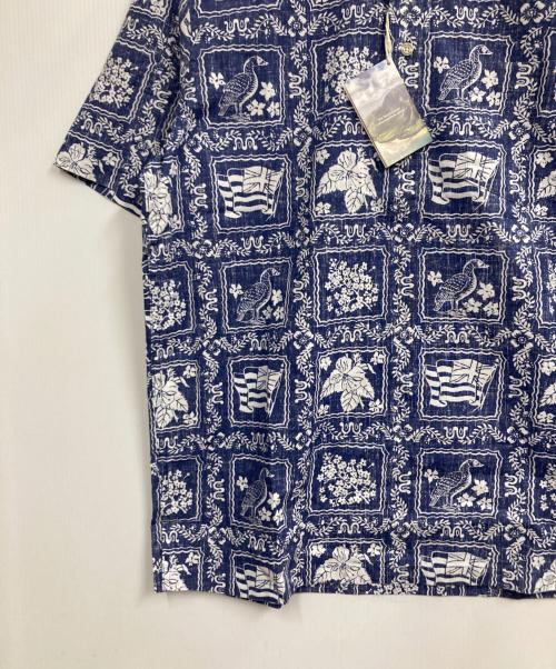 reyn spooner（レイン スプナー）reyn spooner (レイン スプナー) SHIPS (シップス) ラハイナセーラープルオーバーシャツ ブルー サイズ:S 未使用品の古着・服飾アイテム