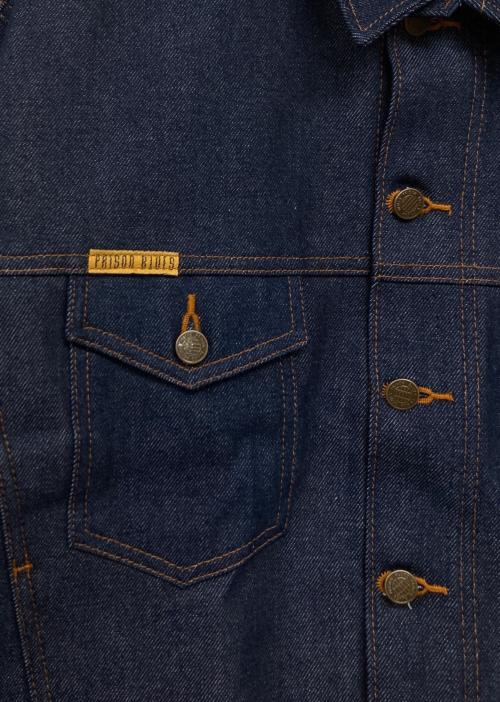 PRSN BLU（プリズンブルース）PRSN BLU (プリズンブルース) 650 Denim Western Jacket インディゴ サイズ:2 未使用品の古着・服飾アイテム