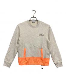 kolor/BEACON（カラービーコン）の古着「切替スウェット」｜アイボリー