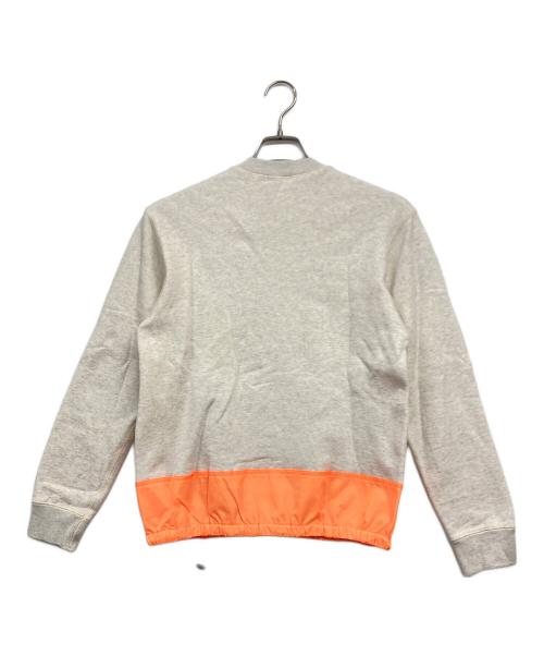 kolor/BEACON（カラービーコン）kolor/BEACON (カラービーコン) 切替スウェット アイボリーの古着・服飾アイテム