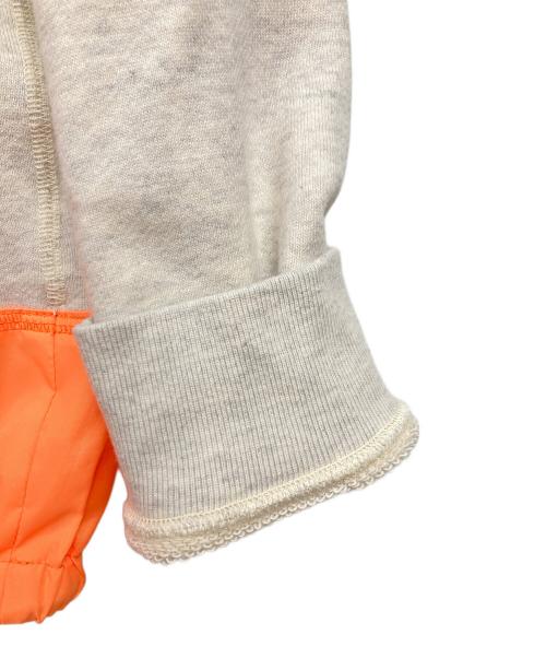 kolor/BEACON（カラービーコン）kolor/BEACON (カラービーコン) 切替スウェット アイボリーの古着・服飾アイテム