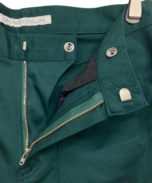 JOHN LAWRENCE SULLIVAN（ジョン ローレンス サリバン）JOHN LAWRENCE SULLIVAN (ジョン ローレンス サリバン) カラーパンツ グリーン サイズ:38の古着・服飾アイテム