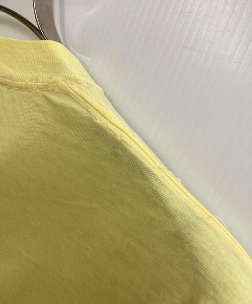 ヴィンテージTシャツ（ヴィンテージTシャツ）ヴィンテージTシャツ (ヴィンテージTシャツ) ミッキーマウスプリントTシャツ イエロー サイズ:不明の古着・服飾アイテム