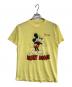 ヴィンテージTシャツ（ヴィンテージTシャツ）の古着「ミッキーマウスプリントTシャツ」｜イエロー
