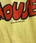 中古・古着 ヴィンテージTシャツ (ヴィンテージTシャツ) ミッキーマウスプリントTシャツ イエロー サイズ:不明：8000円