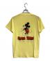 ヴィンテージTシャツ (ヴィンテージTシャツ) ミッキーマウスプリントTシャツ イエロー サイズ:不明：8000円