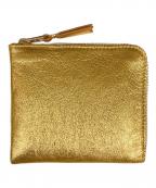 COMME des GARCONSコムデギャルソン）の古着「CDG WALLET」｜ゴールド