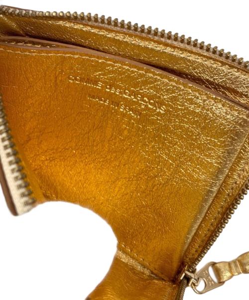 COMME des GARCONS（コムデギャルソン）COMME des GARCONS (コムデギャルソン) CDG WALLET ゴールドの古着・服飾アイテム
