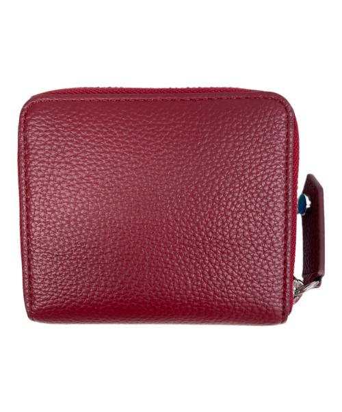 Vivienne Westwood（ヴィヴィアンウエストウッド）Vivienne Westwood (ヴィヴィアンウエストウッド) MEDIUM ZIP WALLET レッド 未使用品の古着・服飾アイテム