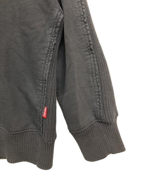 DIESEL（ディーゼル）DIESEL (ディーゼル) K-OBERTO-ROUND グレー サイズ:Sの古着・服飾アイテム