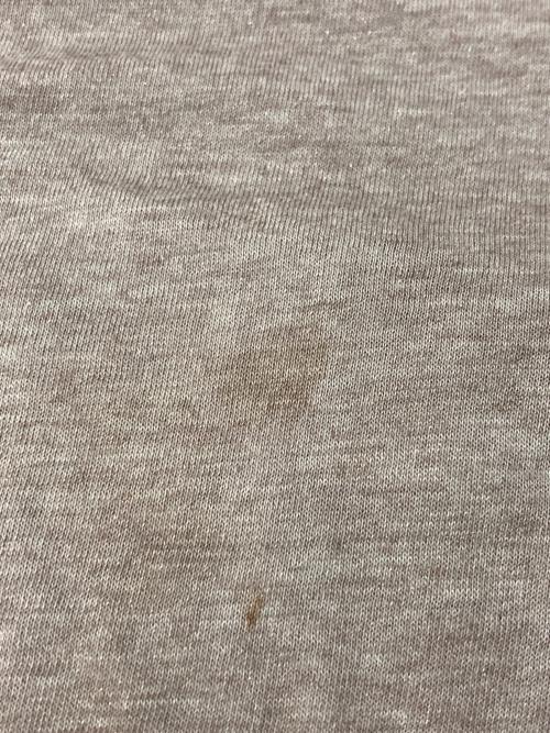 OLLEBOREBLA（アルベロベロ）OLLEBOREBLA (アルベロベロ) ビーズ刺繍切替カットソー パープル×ブラウン サイズ:表記無し（実寸サイズをご確認ください）の古着・服飾アイテム