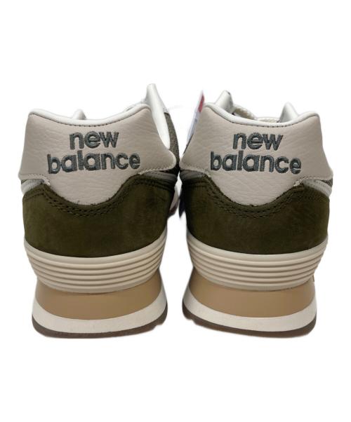 NEW BALANCE（ニューバランス）NEW BALANCE (ニューバランス) 574 カーキ サイズ:27cmの古着・服飾アイテム